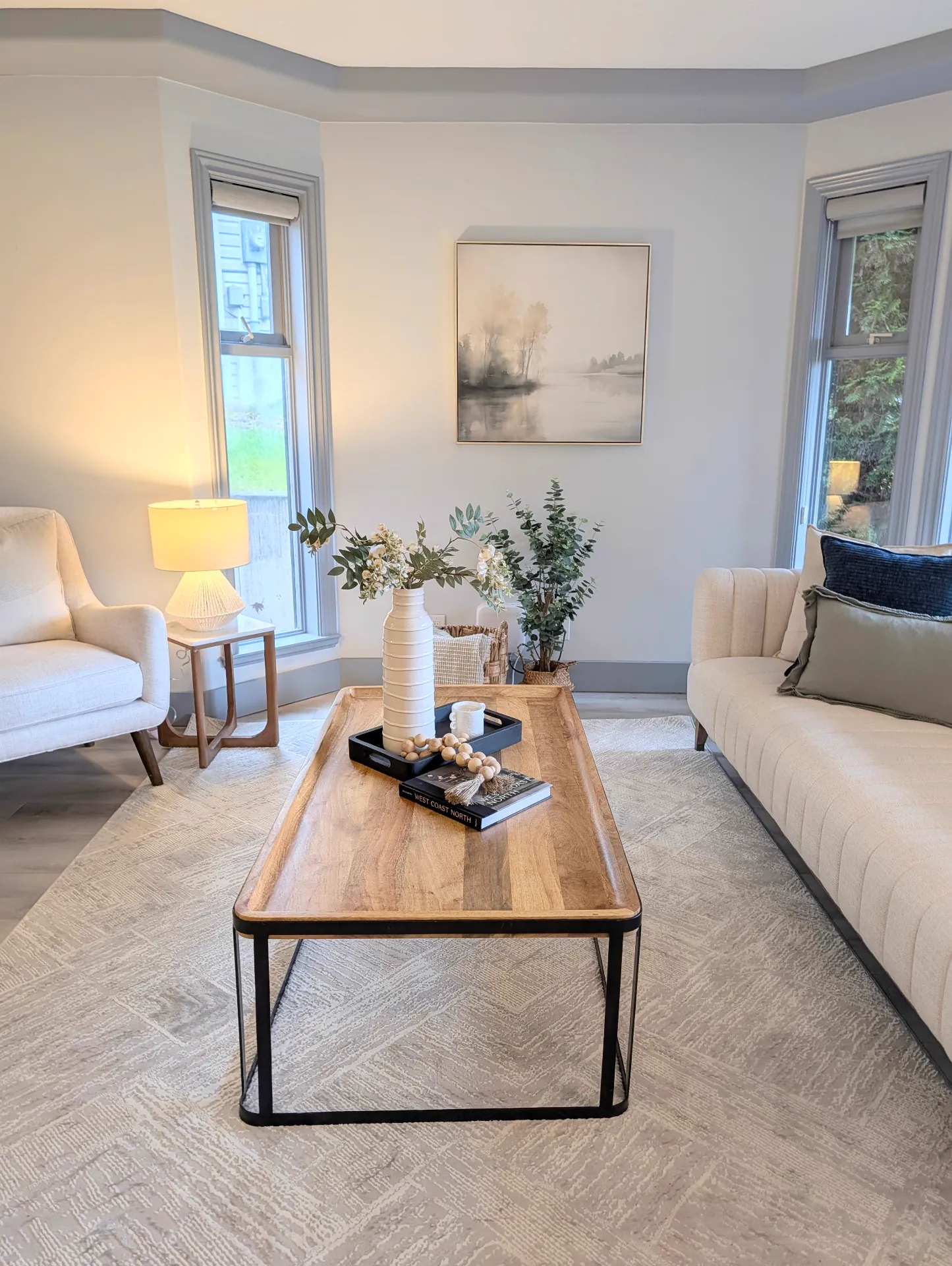 Occupied home professionally staged for sale in the Lower Mainland